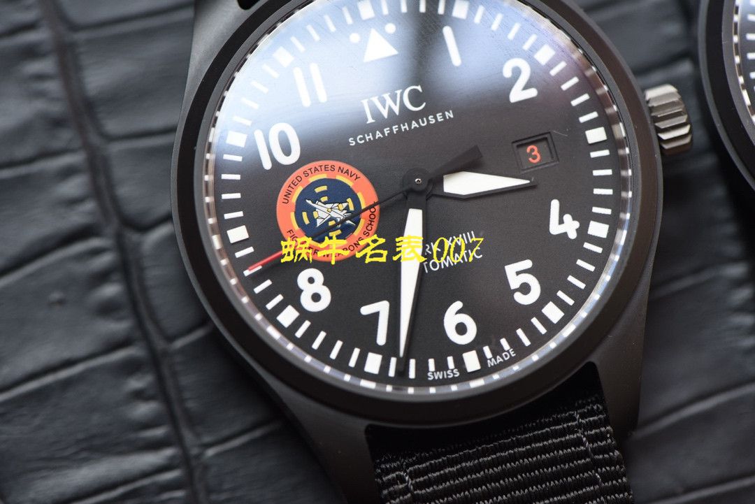 【M+ IWC  Replica Watches 】IWC萬 國 IW32409 TOPGUN SFTI  Replica 海軍空戰部隊飛行員特別紀念腕錶 / M379