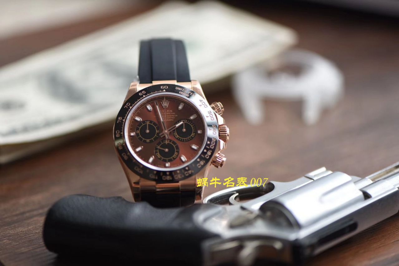 【 Video analysis NOOB Factory  Rolex  Replica Copy  Watches 】N Factory 全新2019年最新款～ Ditongna 咖啡猫超级4130自动机械 Movement  / R373