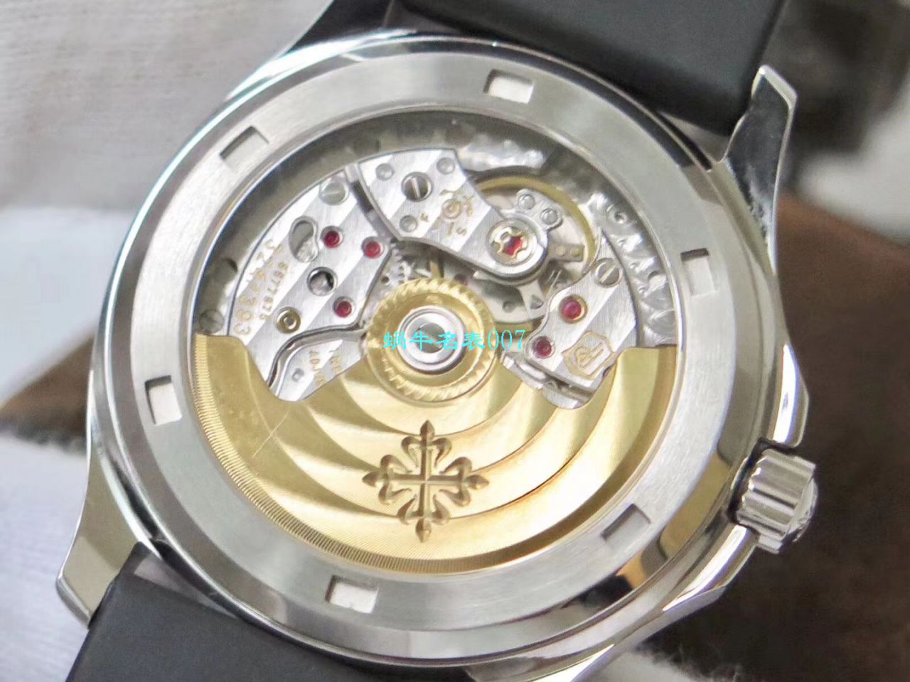 【PPF Perfect  top  Replica Copy  Watches 】PATEK PHILIPPE PATEK PHILIPPE AQUANAUT系列5067A-023 wrist watches 女装 / BD261