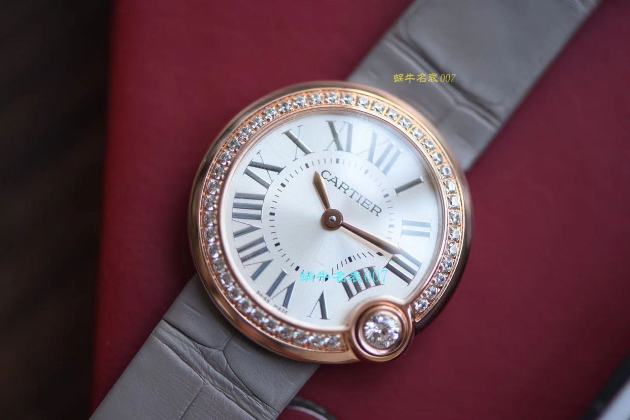 【台湾 Factory 白气球 Replica Copy 女表】 Cartier  BALLON BLANC DE  Cartier 系列WJBL0008 wrist watches  / K229