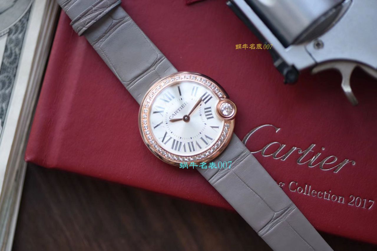 【台湾 Factory 白气球 Replica Copy 女表】 Cartier  BALLON BLANC DE  Cartier 系列WJBL0008 wrist watches  / K229