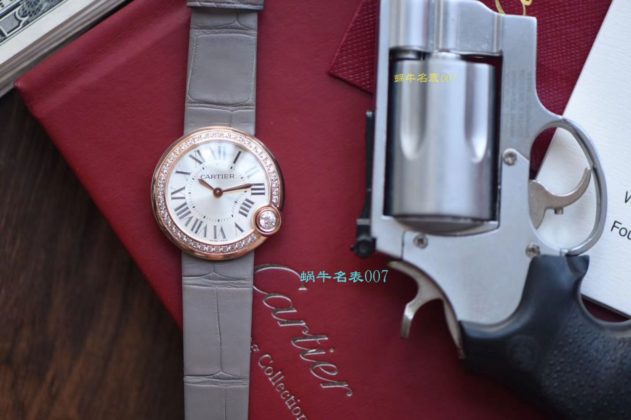 【台湾 Factory 白气球 Replica Copy 女表】 Cartier  BALLON BLANC DE  Cartier 系列WJBL0008 wrist watches  / K229