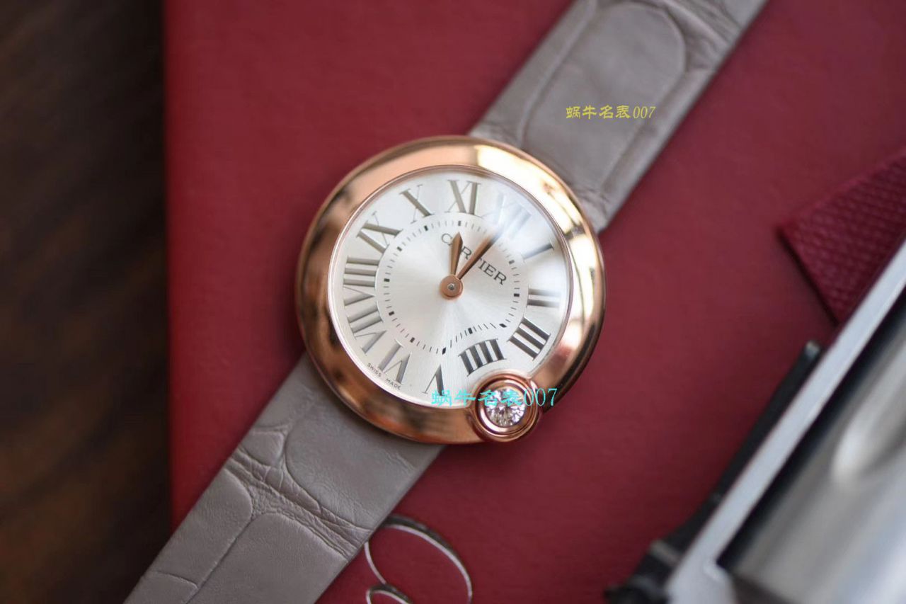 【台湾 Factory 白气球 Replica Copy 女表】 Cartier  BALLON BLANC DE  Cartier 系列WJBL0008 wrist watches  / K229
