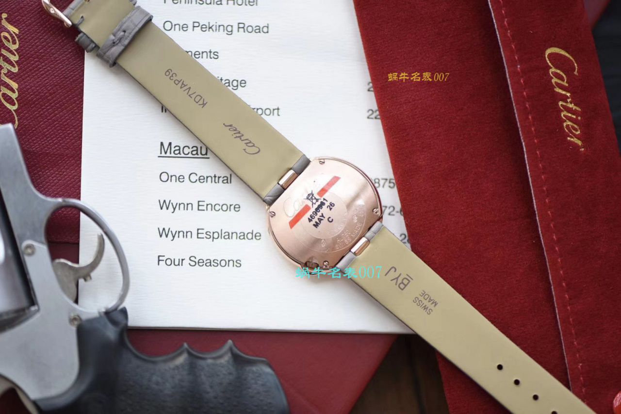【台湾 Factory 白气球 Replica Copy 女表】 Cartier  BALLON BLANC DE  Cartier 系列WJBL0008 wrist watches  / K229