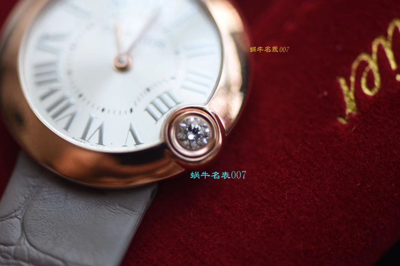 【台湾 Factory 白气球 Replica Copy 女表】 Cartier  BALLON BLANC DE  Cartier 系列WJBL0008 wrist watches  / K229