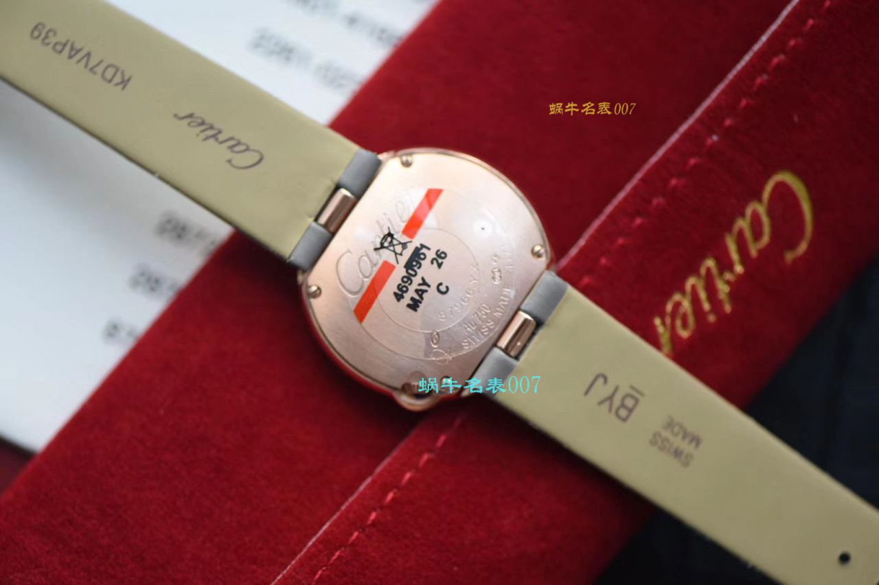 【台湾 Factory 白气球 Replica Copy 女表】 Cartier  BALLON BLANC DE  Cartier 系列WJBL0008 wrist watches  / K229