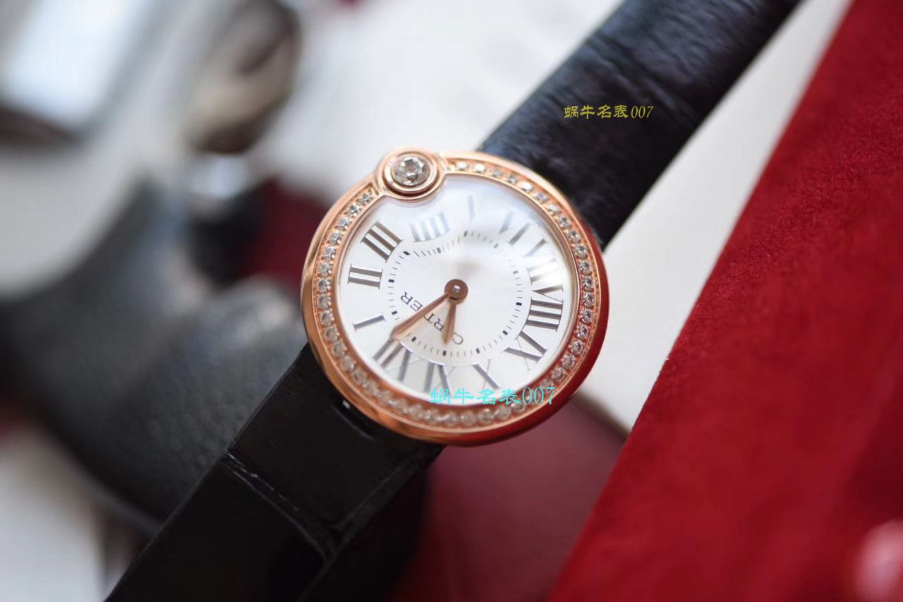 【台湾 Factory 白气球 Replica Copy 女表】 Cartier  BALLON BLANC DE  Cartier 系列WJBL0008 wrist watches  / K229