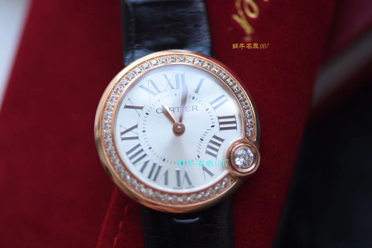 【台湾 Factory 白气球 Replica Copy 女表】 Cartier  BALLON BLANC DE  Cartier 系列WJBL0008 wrist watches  / K229