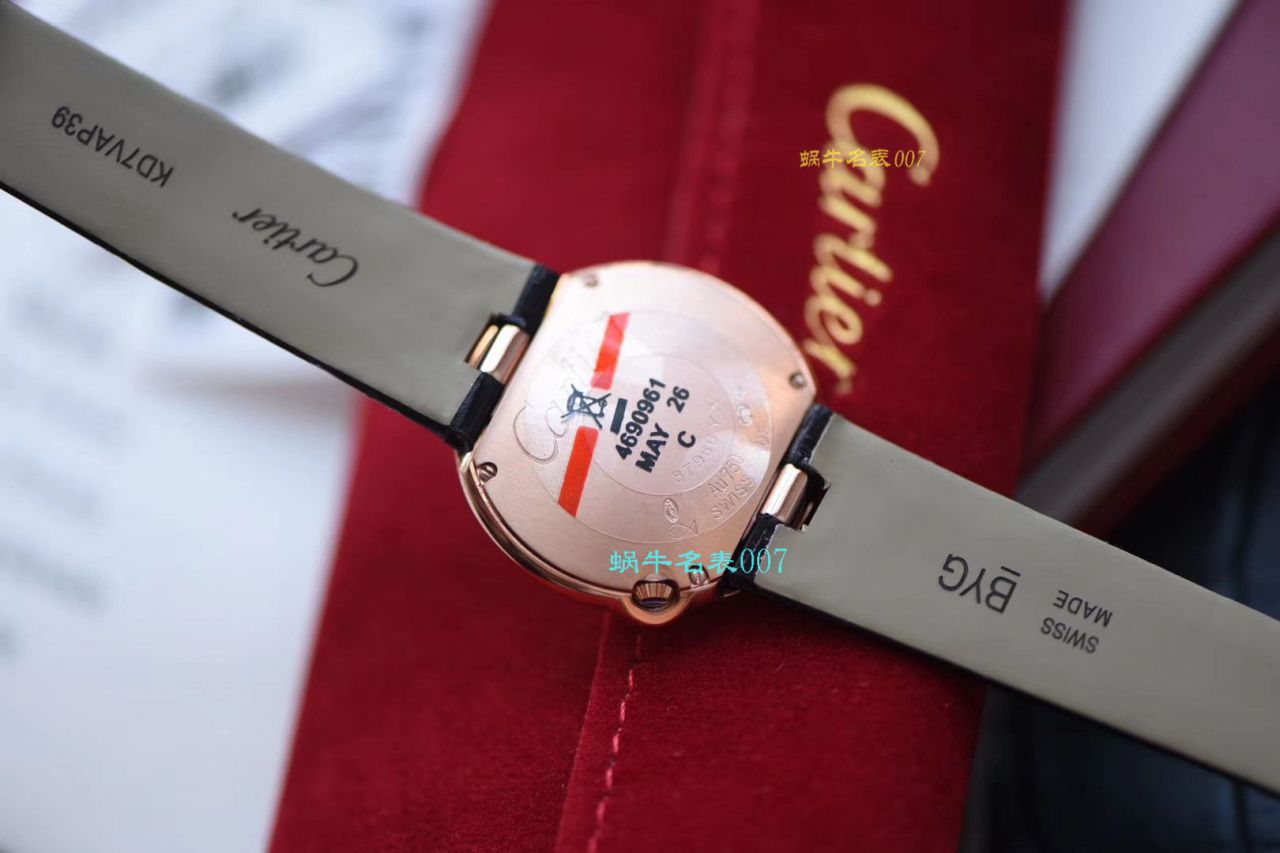 【台湾 Factory 白气球 Replica Copy 女表】 Cartier  BALLON BLANC DE  Cartier 系列WJBL0008 wrist watches  / K229