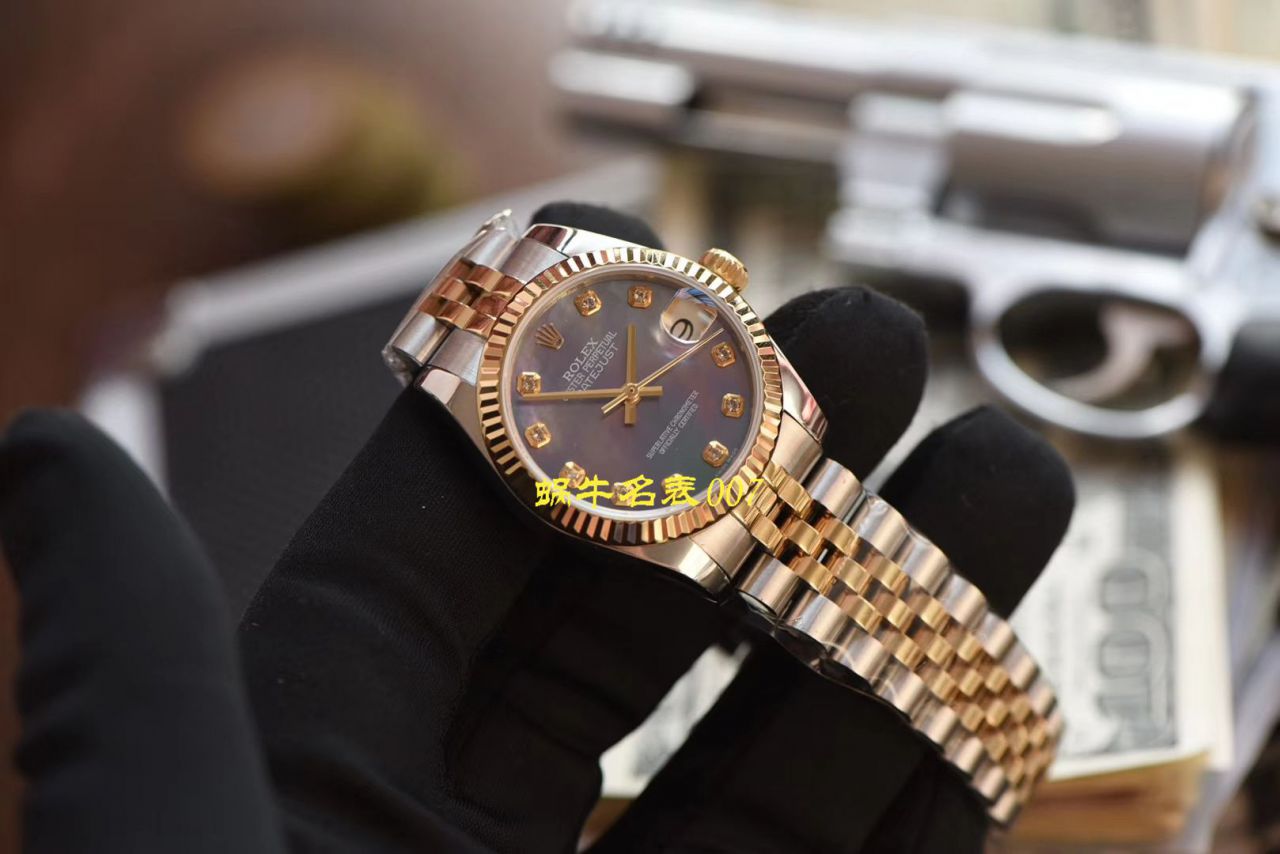 【台湾 Factory  Rolex  Replica Copy 女士 Watches 】Rolex Rolex DateJust  Datejust 系列31/36mm男女装均有 / R372