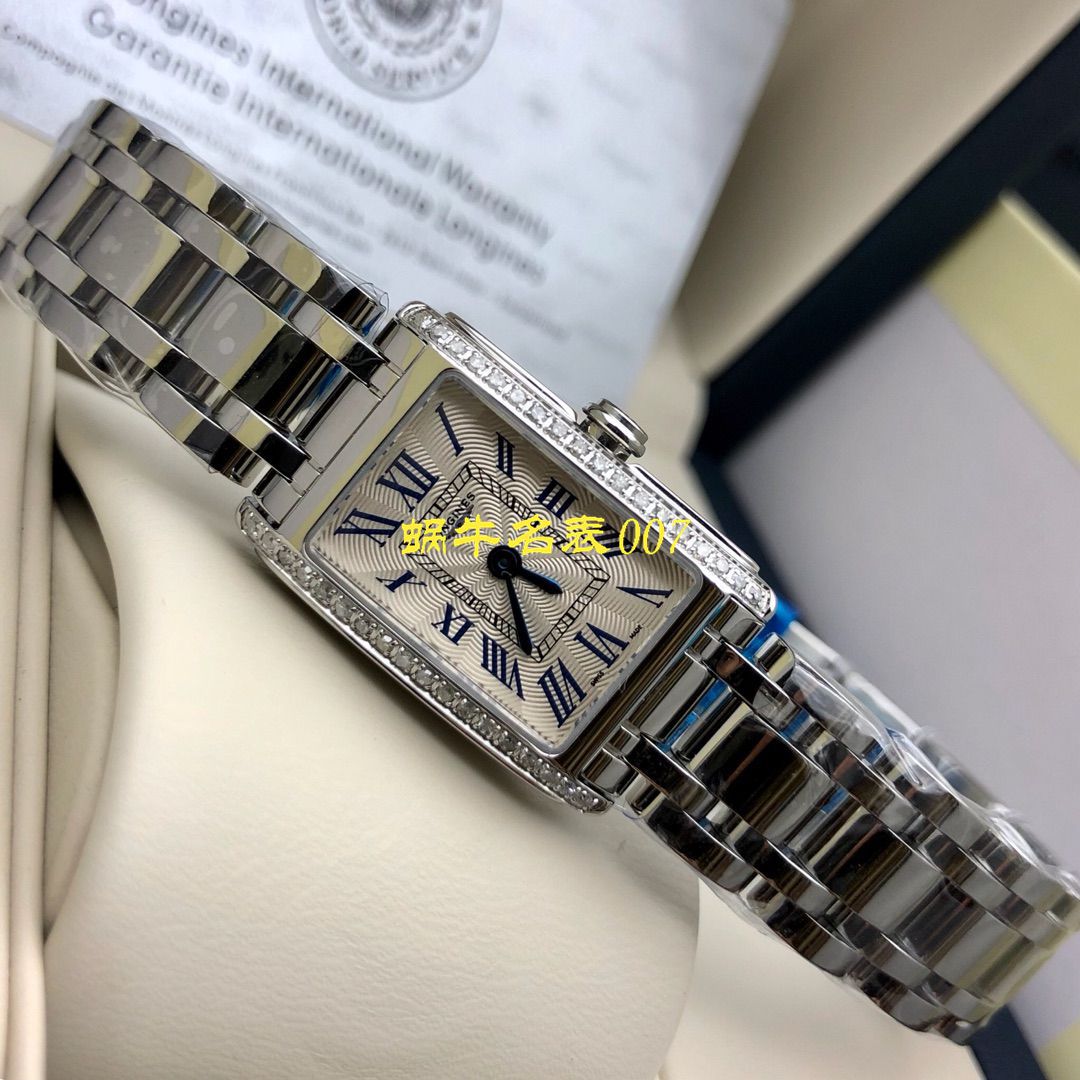 【 Longines 渠道原单女士表】 Longines L5.258.0.71.6真钻系列黛绰维纳系列 wrist watches （Longines DolceVita） / L119
