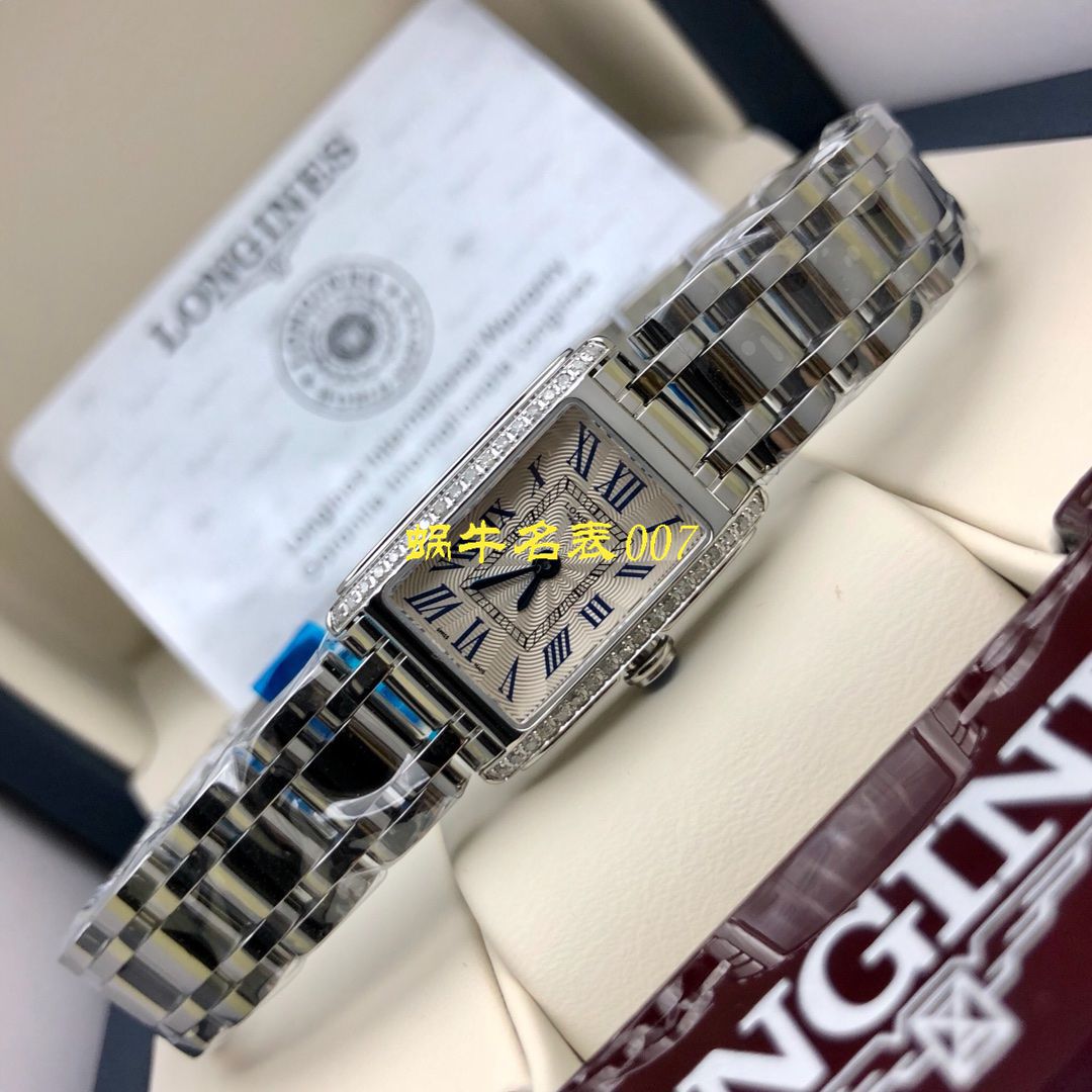 【 Longines 渠道原单女士表】 Longines L5.258.0.71.6真钻系列黛绰维纳系列 wrist watches （Longines DolceVita） / L119
