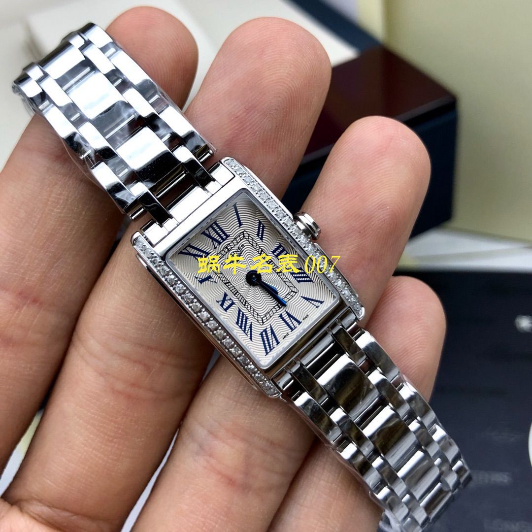 【 Longines 渠道原单女士表】 Longines L5.258.0.71.6真钻系列黛绰维纳系列 wrist watches （Longines DolceVita） / L119