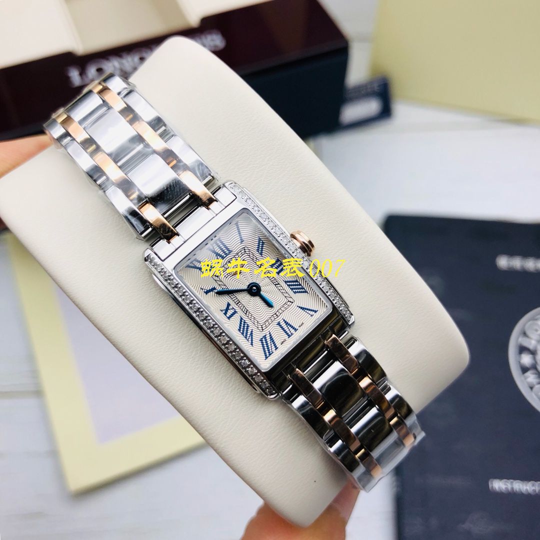 【 Longines 渠道原单女士表】 Longines L5.258.0.71.6真钻系列黛绰维纳系列 wrist watches （Longines DolceVita） / L119
