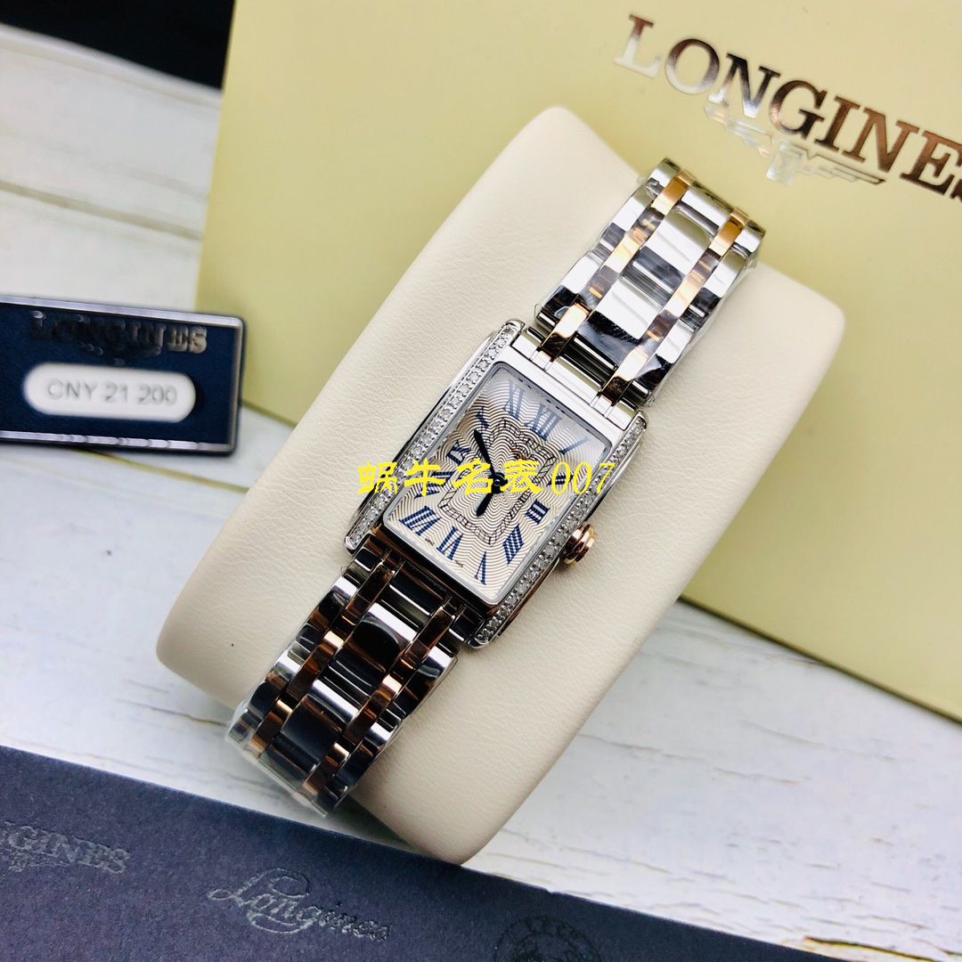 【 Longines 渠道原单女士表】 Longines L5.258.0.71.6真钻系列黛绰维纳系列 wrist watches （Longines DolceVita） / L119