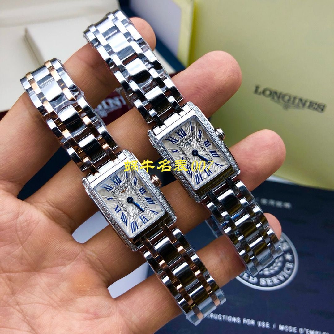 【 Longines 渠道原单女士表】 Longines L5.258.0.71.6真钻系列黛绰维纳系列 wrist watches （Longines DolceVita） / L119