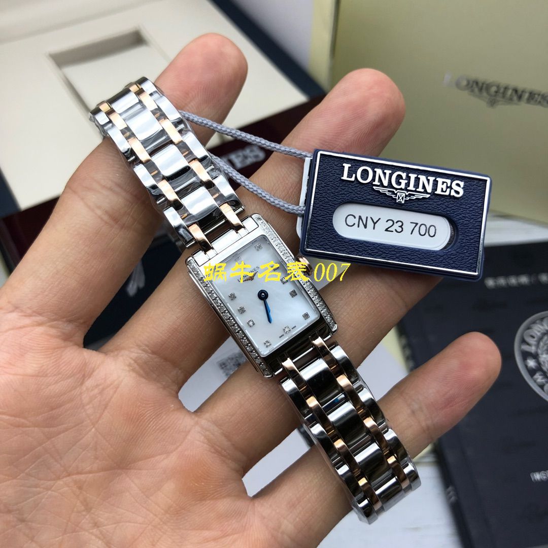 【 Longines 渠道原单女士表】 Longines L5.258.0.71.6真钻系列黛绰维纳系列 wrist watches （Longines DolceVita） / L119