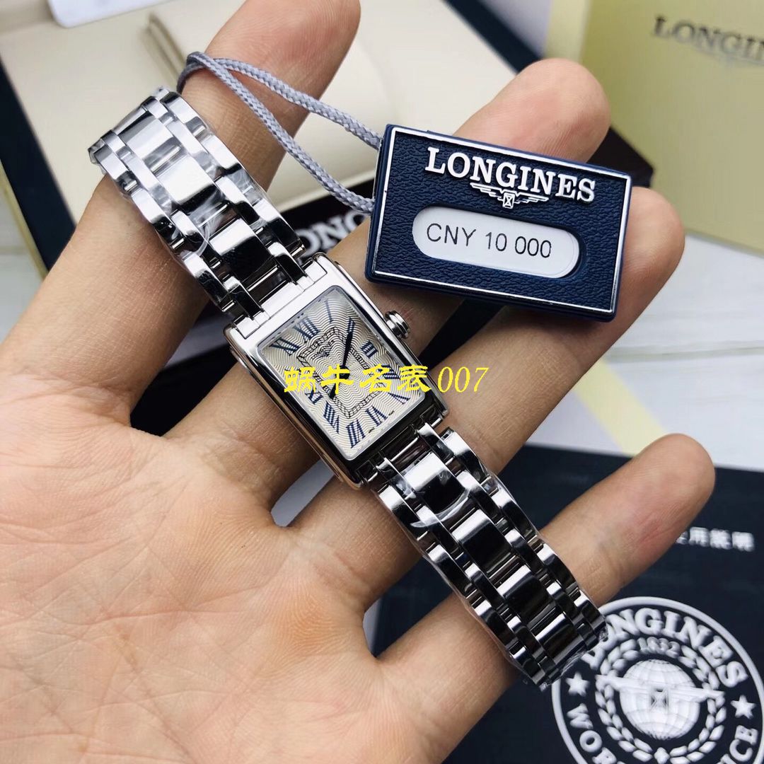 【 Longines 渠道原单女士表】 Longines L5.258.0.71.6真钻系列黛绰维纳系列 wrist watches （Longines DolceVita） / L119