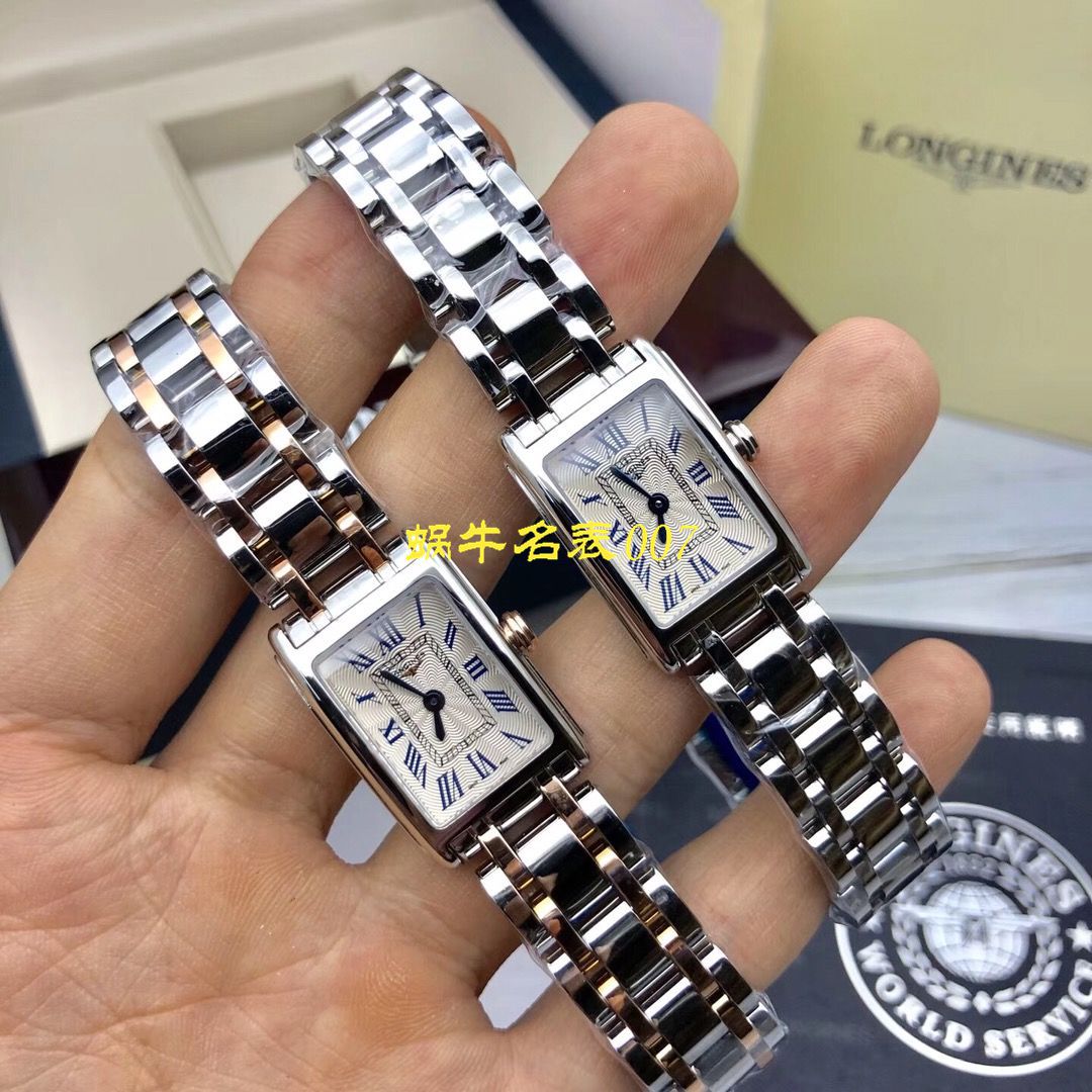 【 Longines 渠道原单女士表】 Longines L5.258.0.71.6真钻系列黛绰维纳系列 wrist watches （Longines DolceVita） / L119