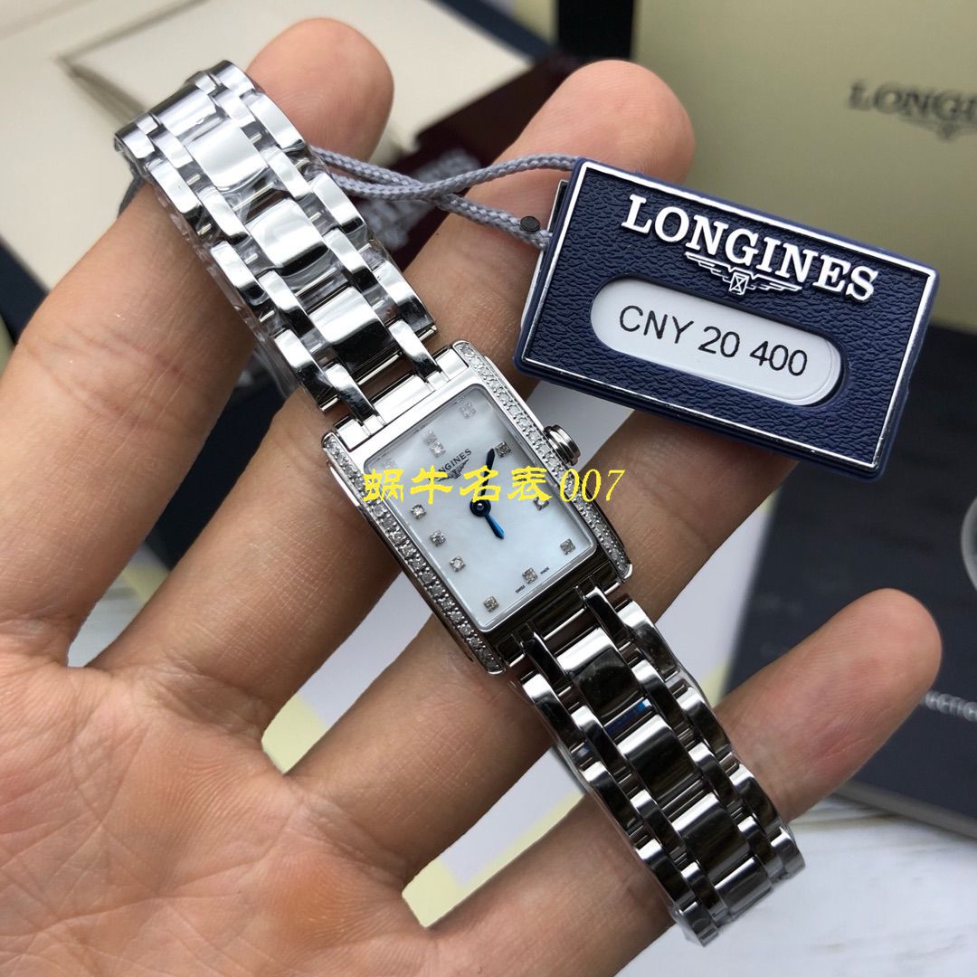 【 Longines 渠道原单女士表】 Longines L5.258.0.71.6真钻系列黛绰维纳系列 wrist watches （Longines DolceVita） / L119