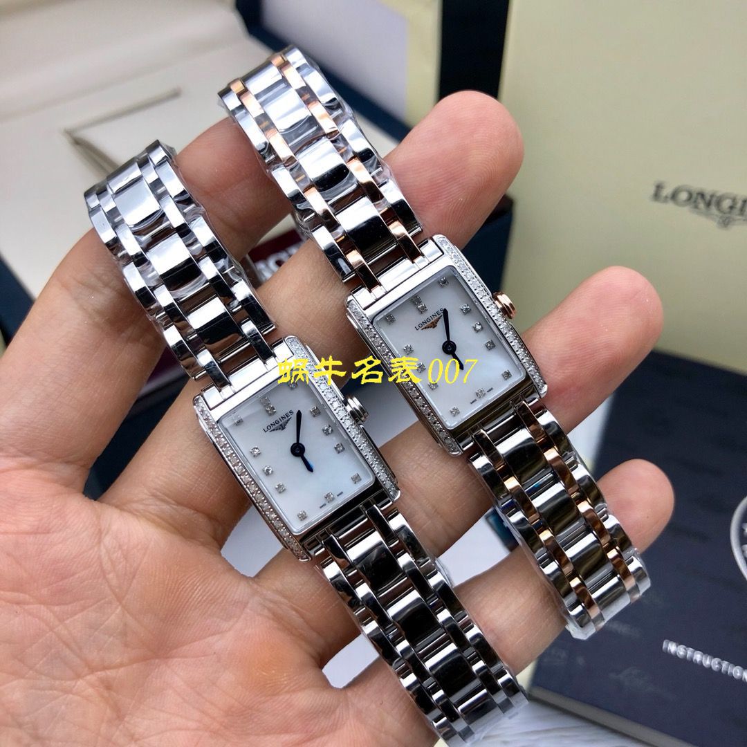 【 Longines 渠道原单女士表】 Longines L5.258.0.71.6真钻系列黛绰维纳系列 wrist watches （Longines DolceVita） / L119