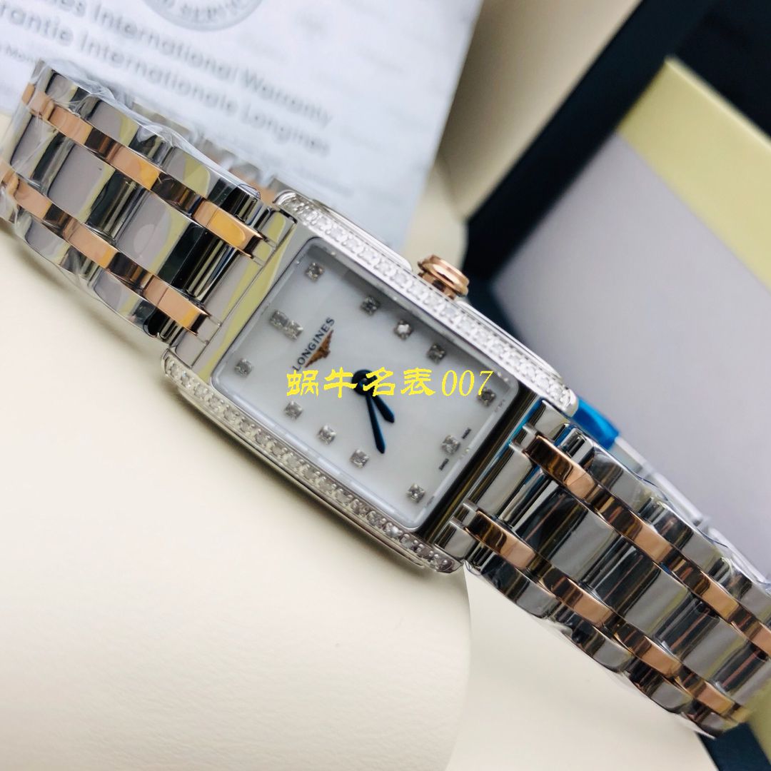 【 Longines 渠道原单女士表】 Longines L5.258.0.71.6真钻系列黛绰维纳系列 wrist watches （Longines DolceVita） / L119