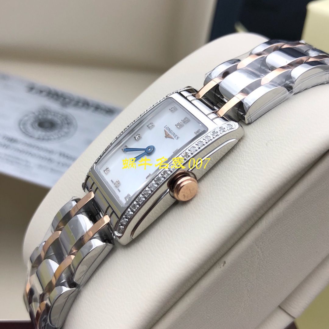 【 Longines 渠道原单女士表】 Longines L5.258.0.71.6真钻系列黛绰维纳系列 wrist watches （Longines DolceVita） / L119