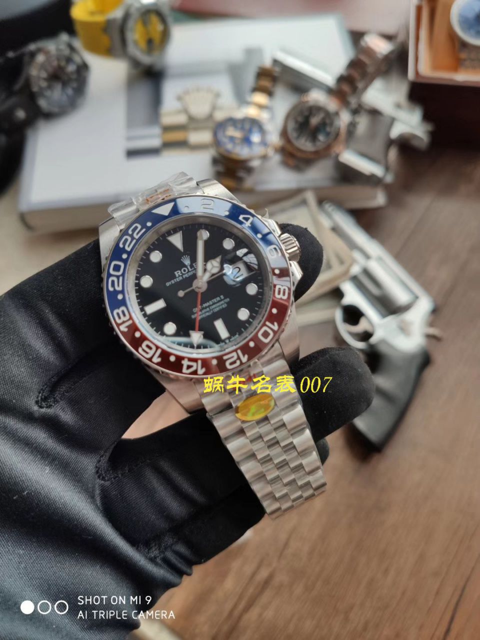 【NOOB Factory Rolex top  Replica Copy  Watches 】 Rolex  GMT MASTER II系列126710BLRO-0001 wrist watches  / R378