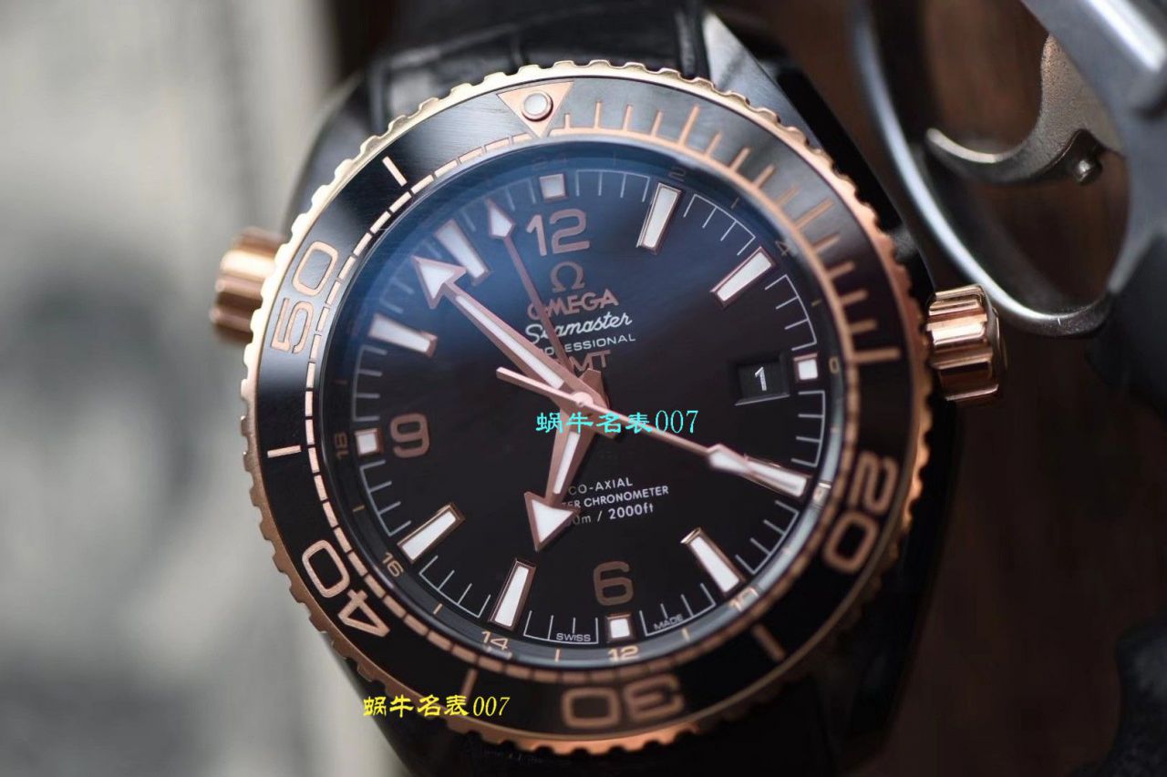 VS Factory OMEGA Seamaster 深海之黑全 Composite  top  Replica OMEGA Watches 215.63.46.22.01.001 wrist watches  / M609