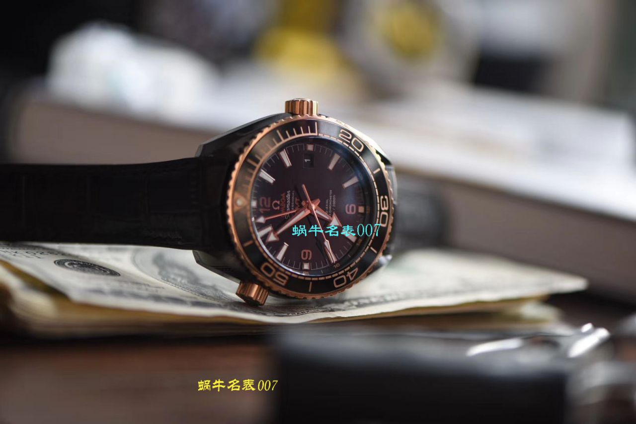 VS Factory OMEGA Seamaster 深海之黑全 Composite  top  Replica OMEGA Watches 215.63.46.22.01.001 wrist watches  / M609