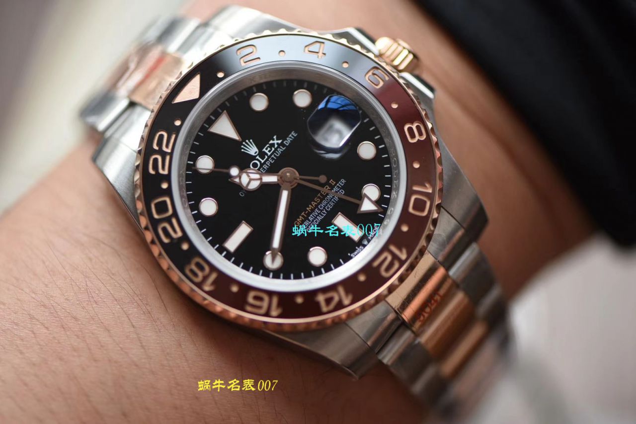 【DJ Factory Rolex Replica Copy  Watches 】 Rolex  GMT MASTER IIGMT系列m126711chnr-0002 wrist watches  / R379