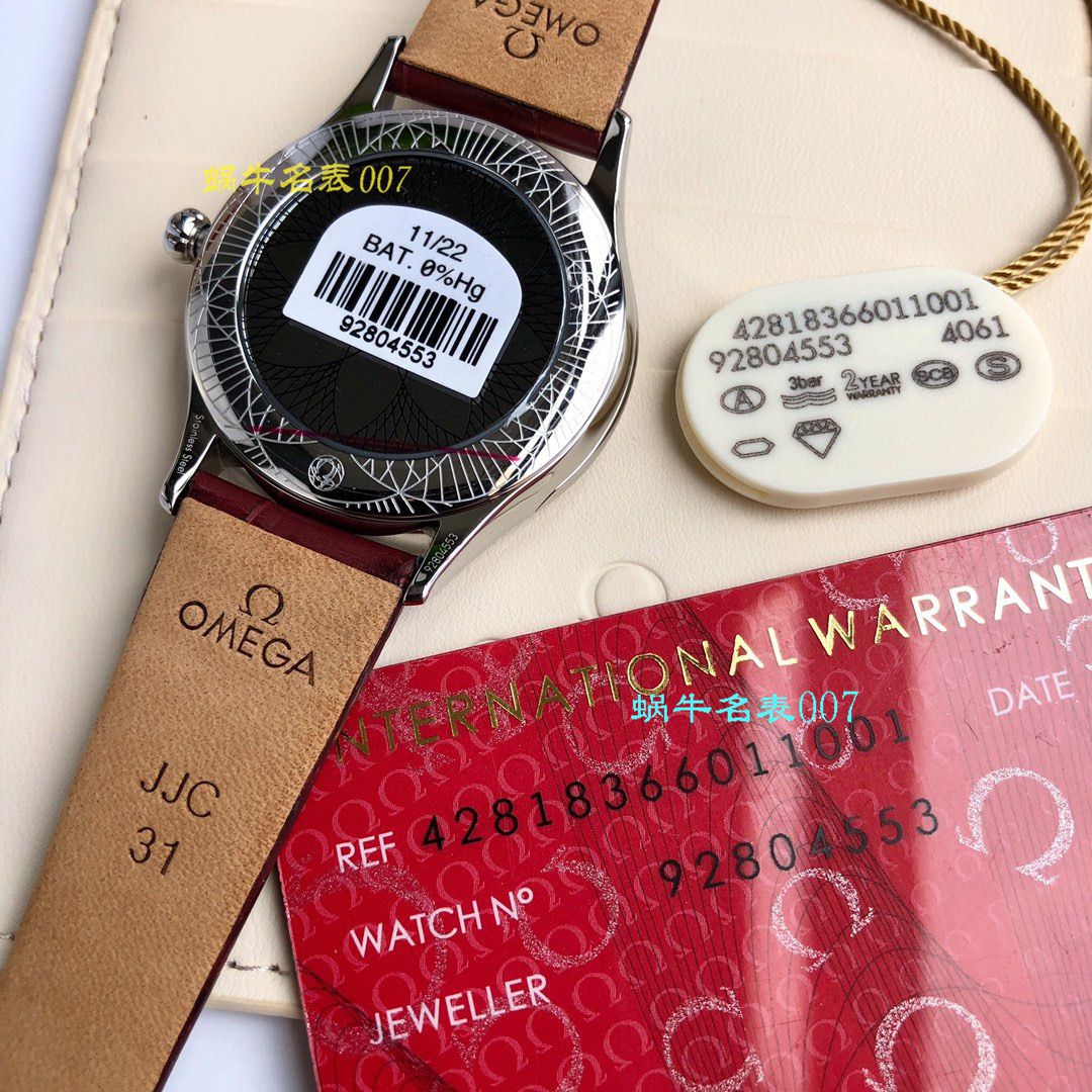【渠道原单OMEGA女表】OMEGA碟飞系列428.18.36.60.05.002 wrist watches  / M612