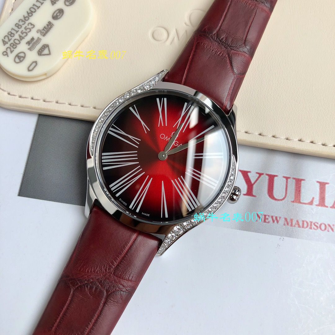 【渠道原单OMEGA女表】OMEGA碟飞系列428.18.36.60.05.002 wrist watches  / M612