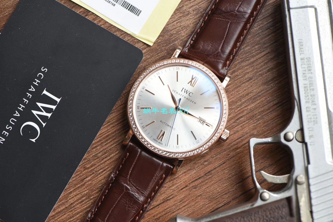 【 Video analysis V7 Factory IWC Replica 表】 IWC 表柏涛菲诺系列 Replica IW356515 wrist watches  / WG393