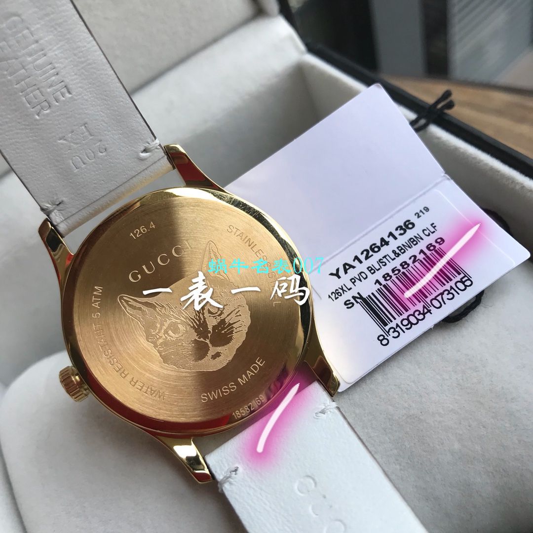 【渠道原单】Gucci古驰猫头鹰G-Timeless 系列女士 wrist watches ，38 毫米 / GUCCI KK17