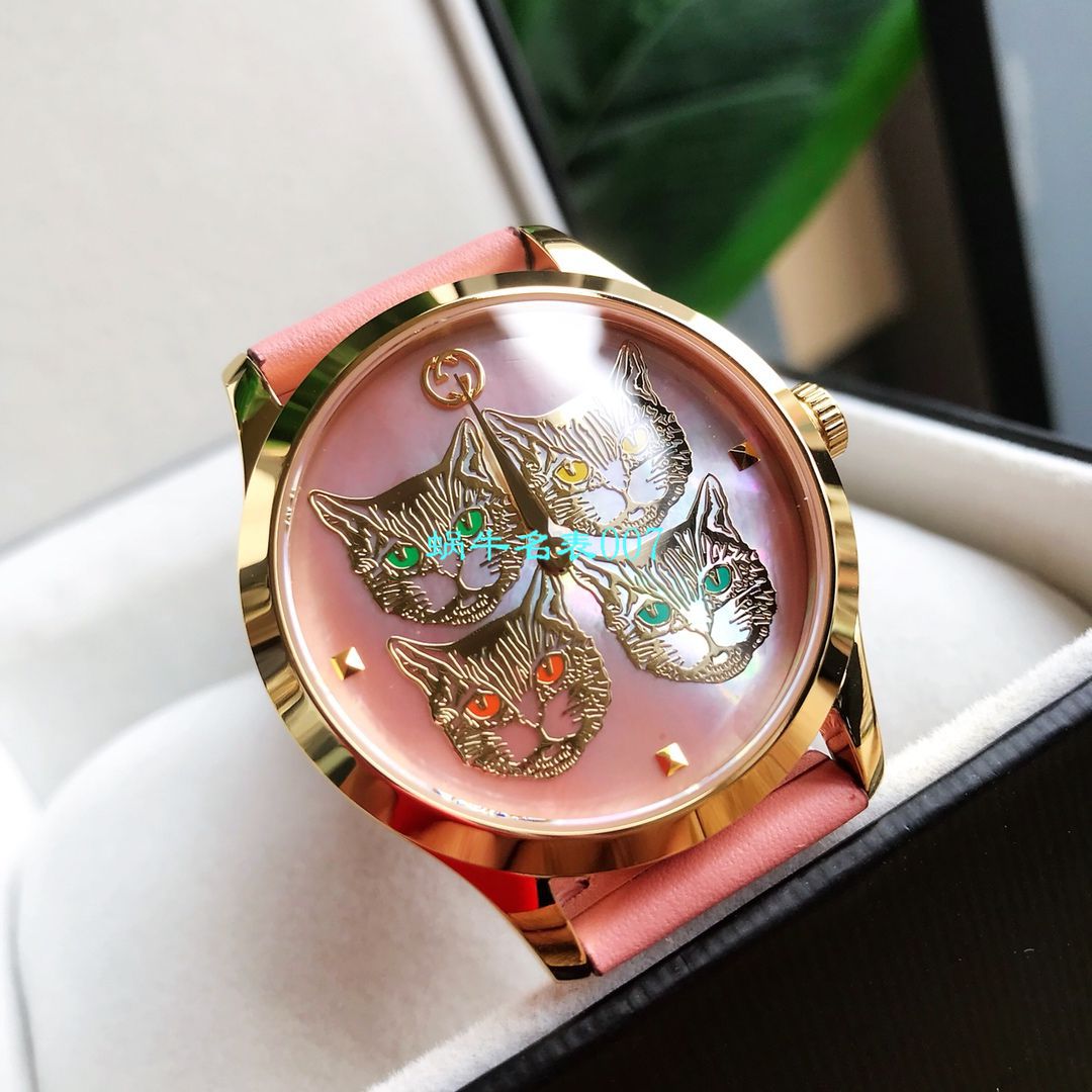 【渠道原单】Gucci古驰猫头鹰G-Timeless 系列女士 wrist watches ，38 毫米 / GUCCI KK17