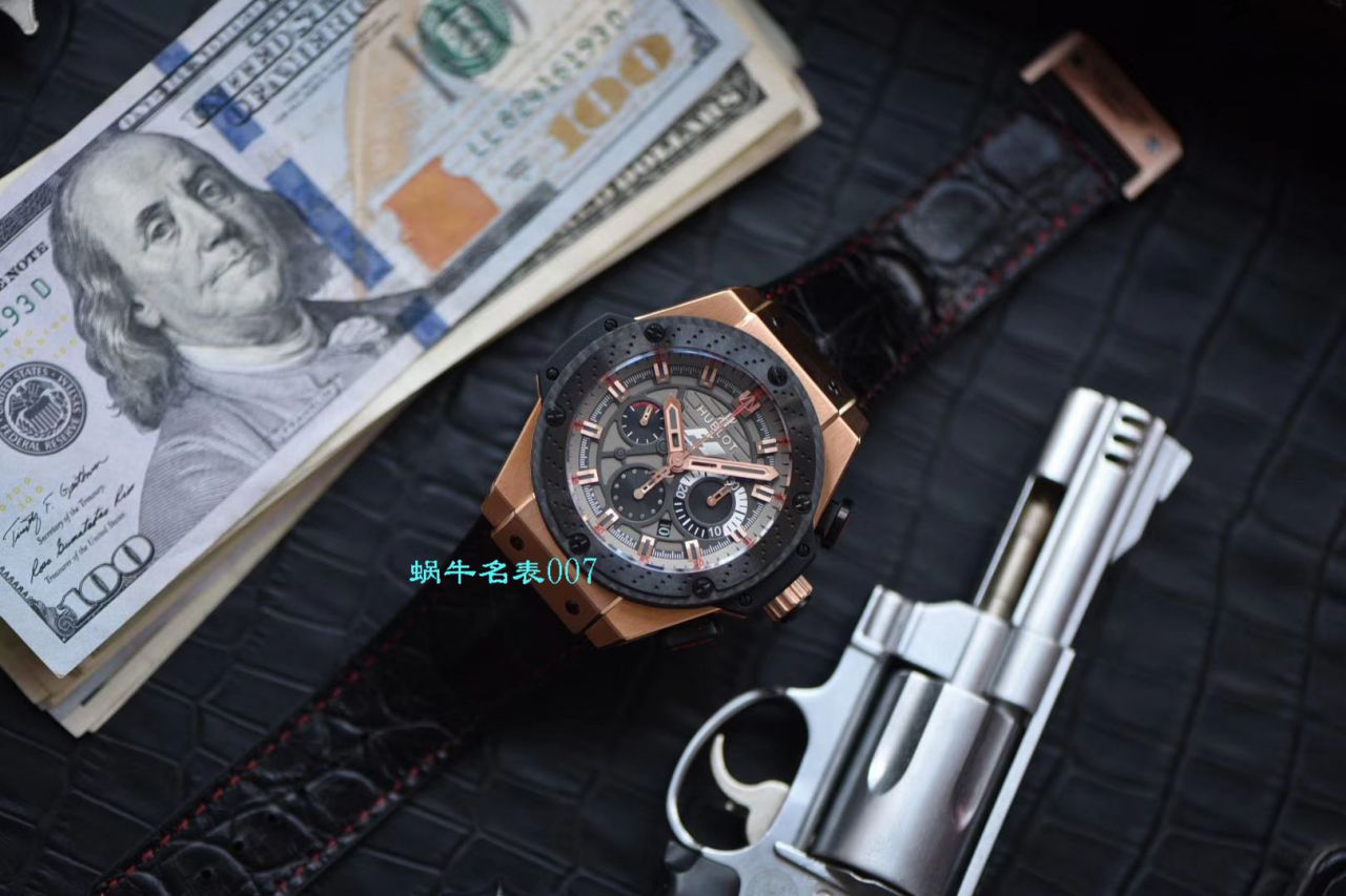 【HBBV6 Factory  top  Replica Watches 】 hublot 法拉利F1 玫瑰金703.OM.6912.HR.FMC12 Hublot Big Bang F1 King Power Great Britain Limited Edition / YB072