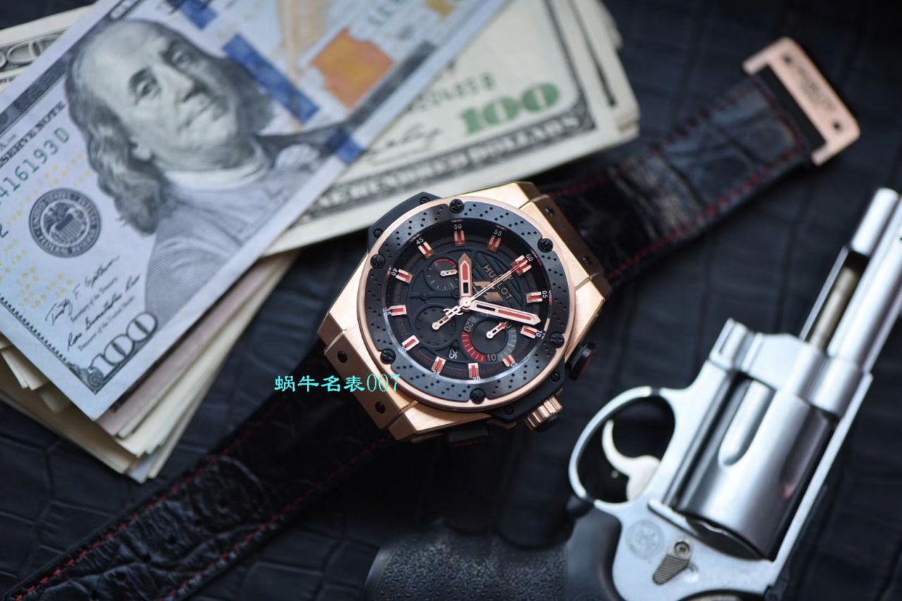 【HBBV6 Factory  top  Replica Watches 】 hublot 法拉利F1 玫瑰金703.OM.6912.HR.FMC12 Hublot Big Bang F1 King Power Great Britain Limited Edition / YB072