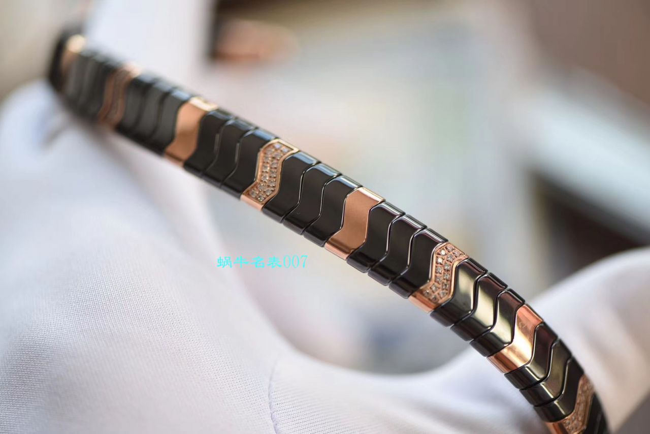 【BV Factory BVLGARI Replica 蛇形女表】 BVLGARI SERPENTI系列102734，102613 SPC35WGDWCGD1.1T白色黑色 Composite  wrist watches  / BG029