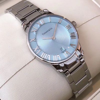 【渠道 copy customized 】Tiffany蒂芙尼ATLAS系列2-Hand  wrist watches  29 毫米女士 wrist watches 