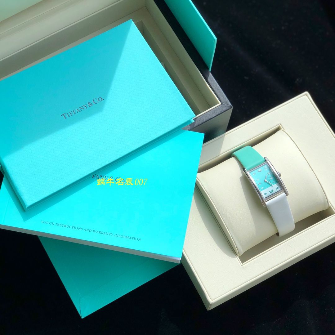 【渠道 copy customized 】蒂芙尼拼色夜光 Watches ，世界上最迷人的蓝色，tiffany blue女装 wrist watches ！ / Tiffany01