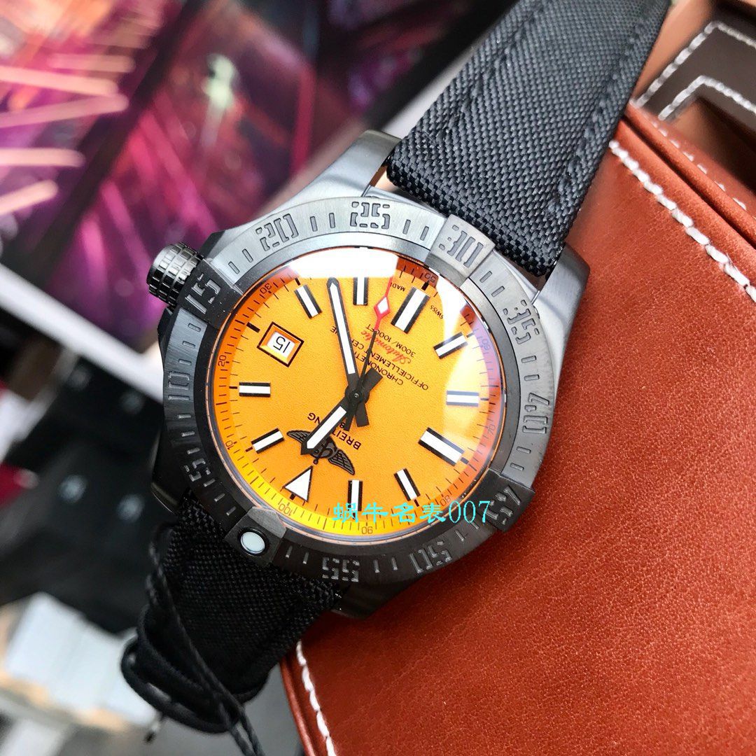 【渠道原单Breitling黄狼】 Breitling 复仇者系列M17331E2|I530|109W|M20BASA.1 wrist watches  / BL113