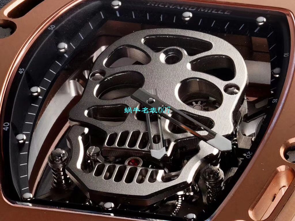 【 Video analysis EUR Factory Richard Mille仿表价格 top  Replica Copy 】俄罗斯紫金版 RICHARD MILLE 至尊鬼王RM052 / RM052jin