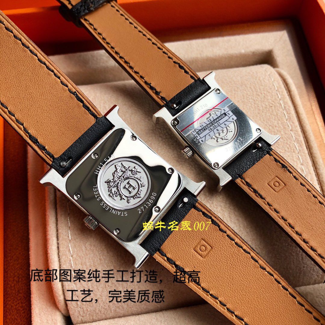 【渠道原单】爱马仕女表HEURE H系列W044936WW00，W044865WW00 wrist watches  / HermA02