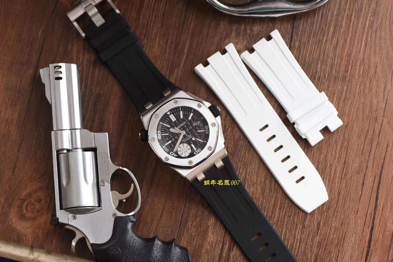 【JF Perfect  High quality  Replica 】 Video analysis Audemars Piguet  Royal Oak Offshore 系列15703ST.OO.A002CA.01 wrist watches ，全新V9S超强版正式闪亮登场 / AP156