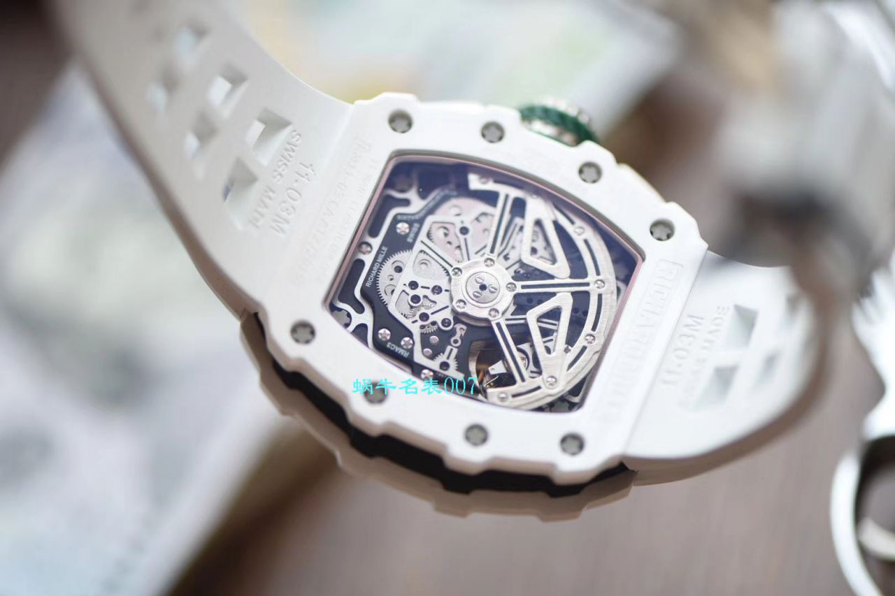 【KV Factory  RICHARD MILLE  Replica Watches 】Richard Mille RICHARD MILLE RM011-03LMC Composite  wrist watches  / KVRM011-03LMC