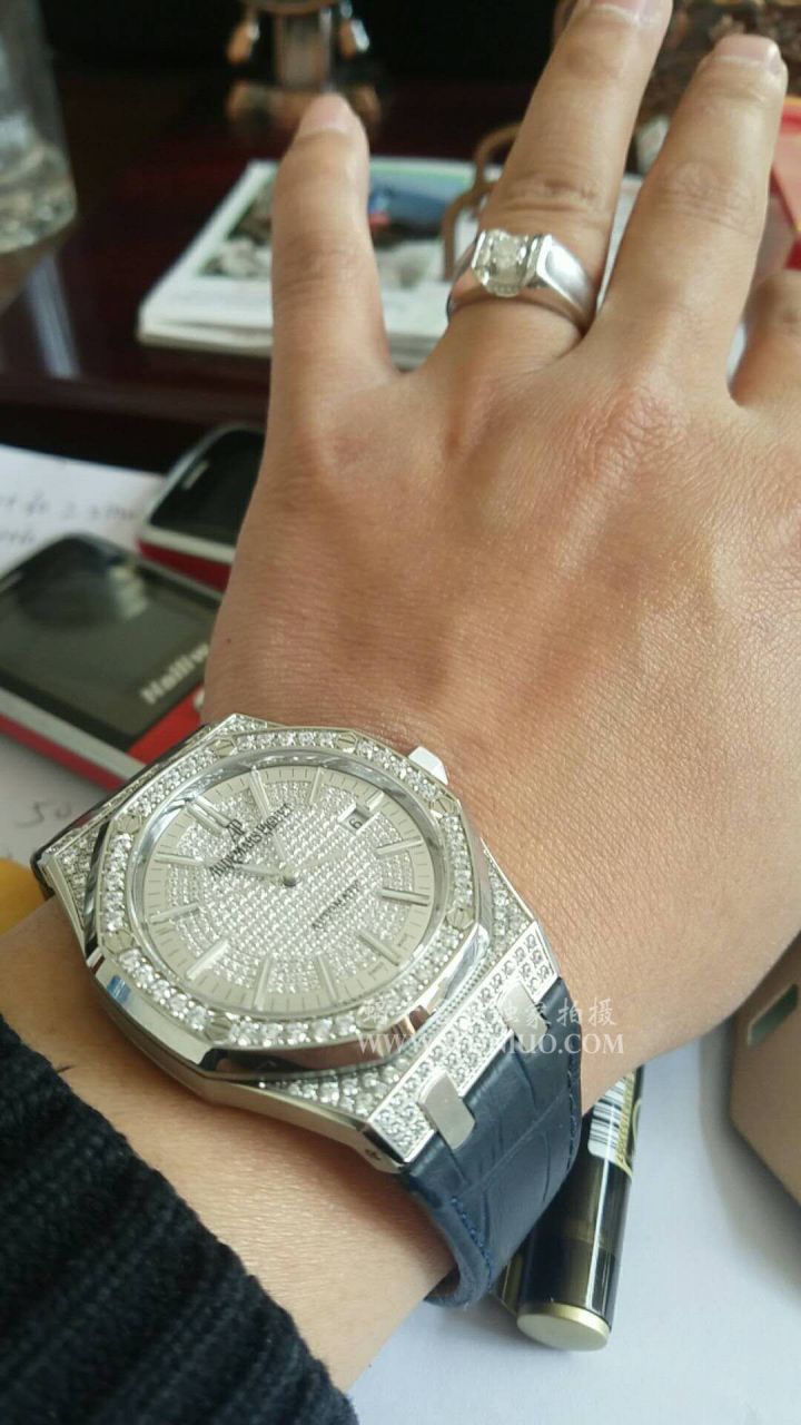 【 Video analysis JF Factory Audemars Piguet Replica Copy  Watches 】Audemars Piguet 皇家橡树系列15402OR.ZZ.D003CR.01 wrist watches  / AP179