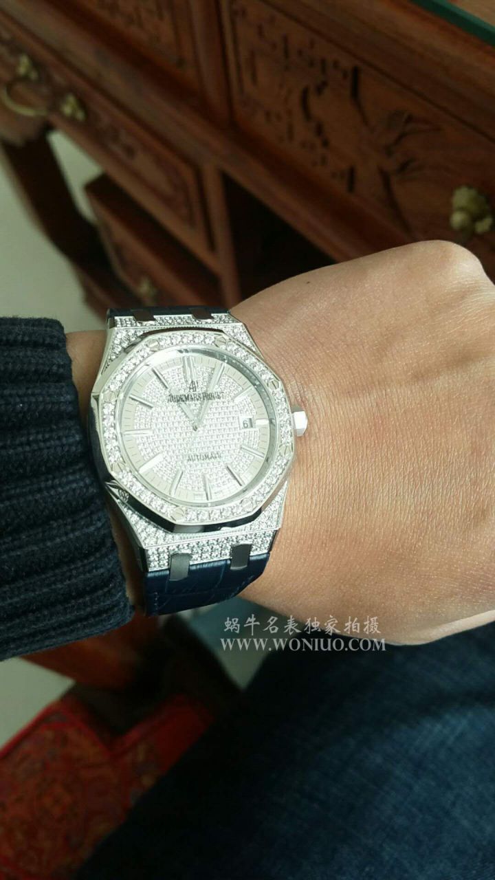 【 Video analysis JF Factory Audemars Piguet Replica Copy  Watches 】Audemars Piguet 皇家橡树系列15402OR.ZZ.D003CR.01 wrist watches  / AP179