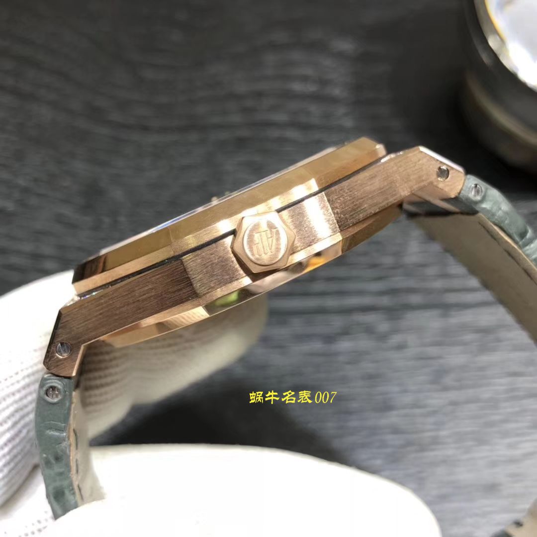 【 Video analysis JF Factory Audemars Piguet Replica Copy  Watches 】Audemars Piguet 皇家橡树系列15402OR.ZZ.D003CR.01 wrist watches  / AP179