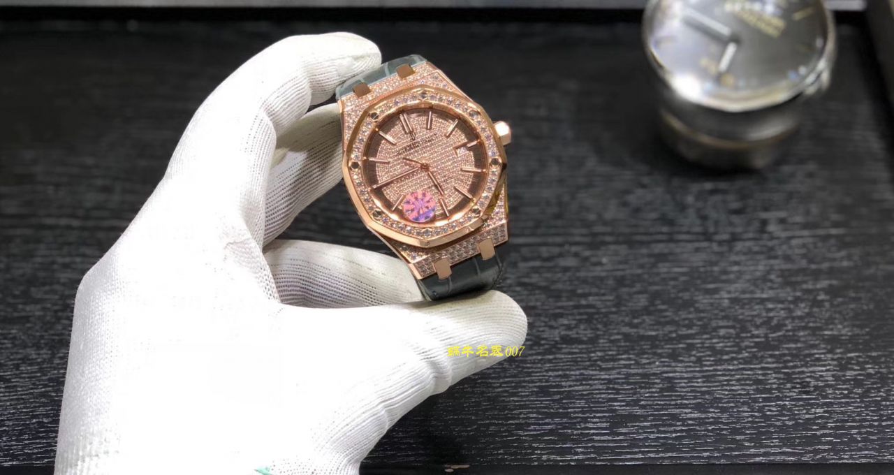【 Video analysis JF Factory Audemars Piguet Replica Copy  Watches 】Audemars Piguet 皇家橡树系列15402OR.ZZ.D003CR.01 wrist watches  / AP179